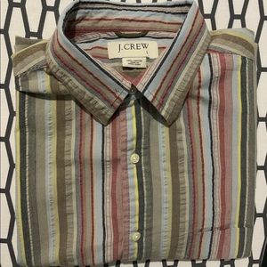 Vintage J Crew Short Sleeve Multi Color Large